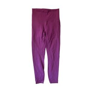 Lululemon Wunder Train High-Rise Tight with Pockets 25", Size 4 Purple